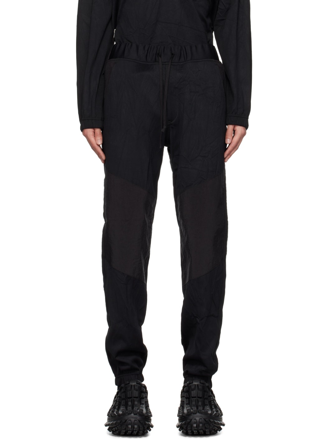 Black Airbag Sweatpants - 1