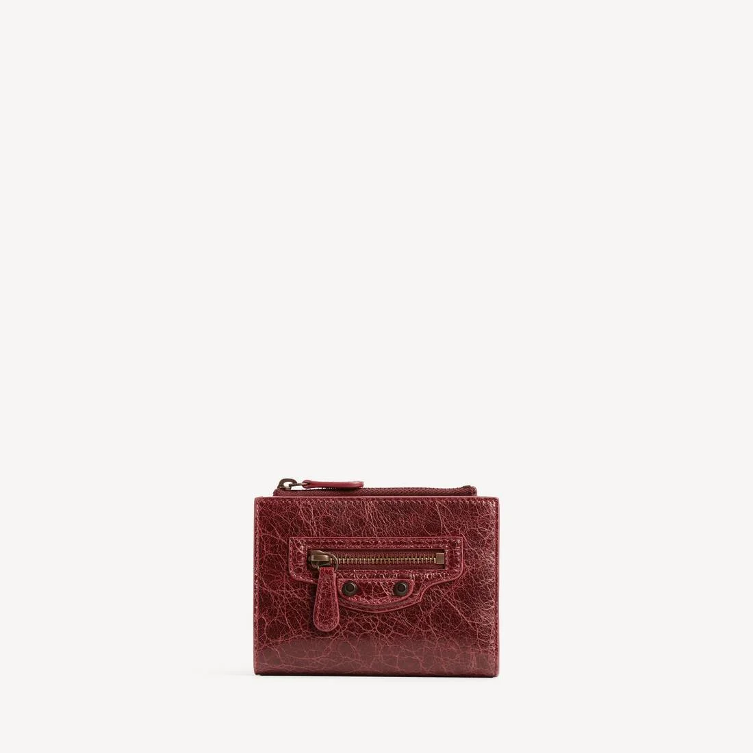 Women's Le City Bifold Wallet in Berry Red - 1
