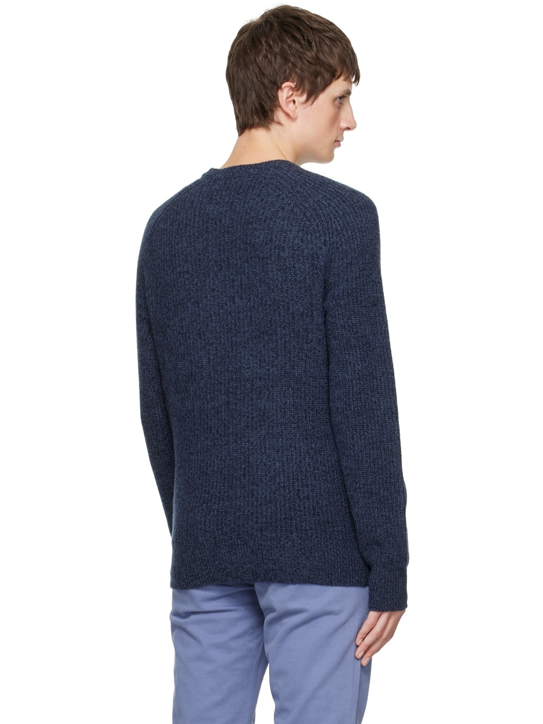 Navy Pierce Sweater - 3