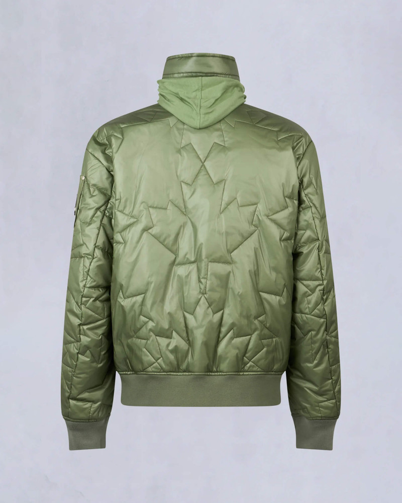 MOOSE KNUCKLES LEAF QUILT BOMBER JACKET outlook