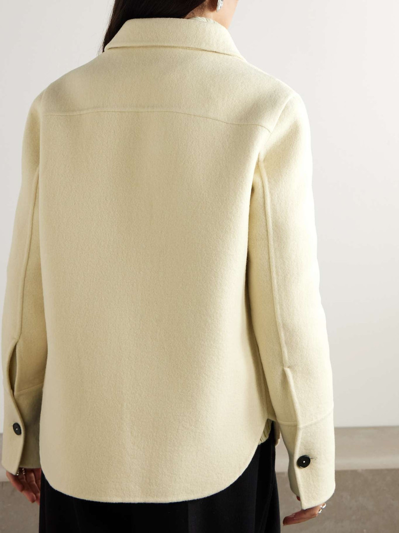 Brushed-cashmere jacket 4