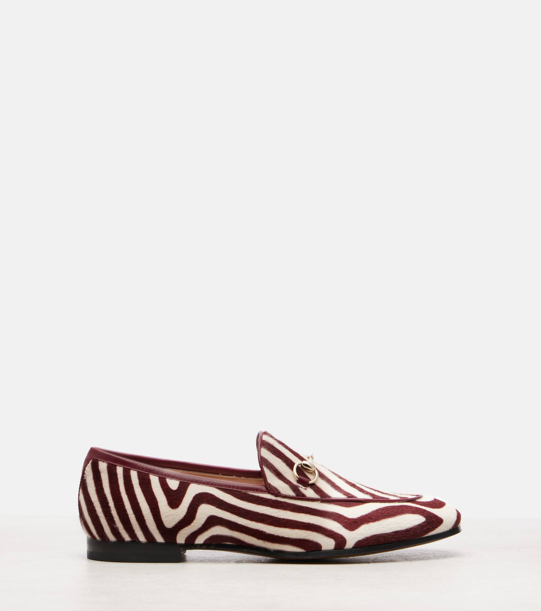 Jordaan Horsebit calf hair loafers - 4