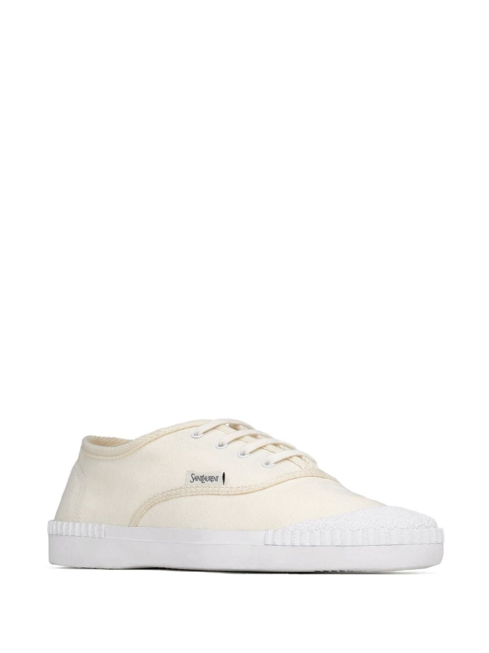 canvas low-top sneakers - 2