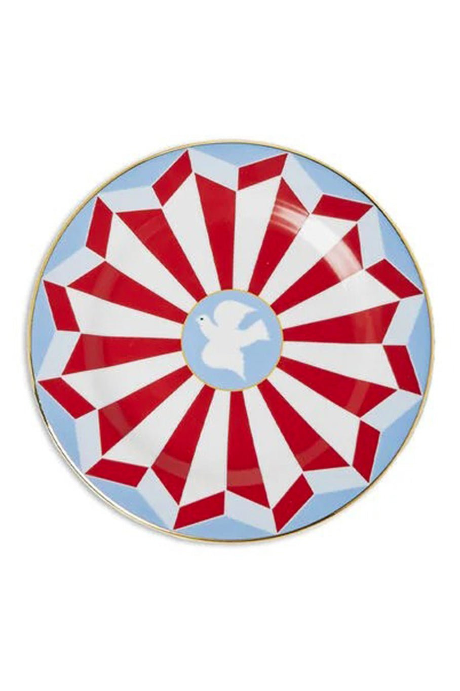 Set of 6 Dessert Plates - Multi - 7