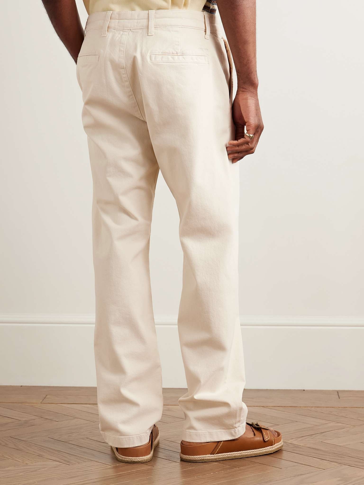 Aden 1923 Straight-Leg Organic Cotton-Blend Twill Chinos - 4