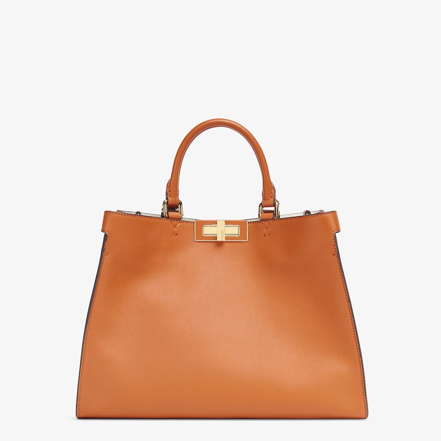  Brown leather bag - 1