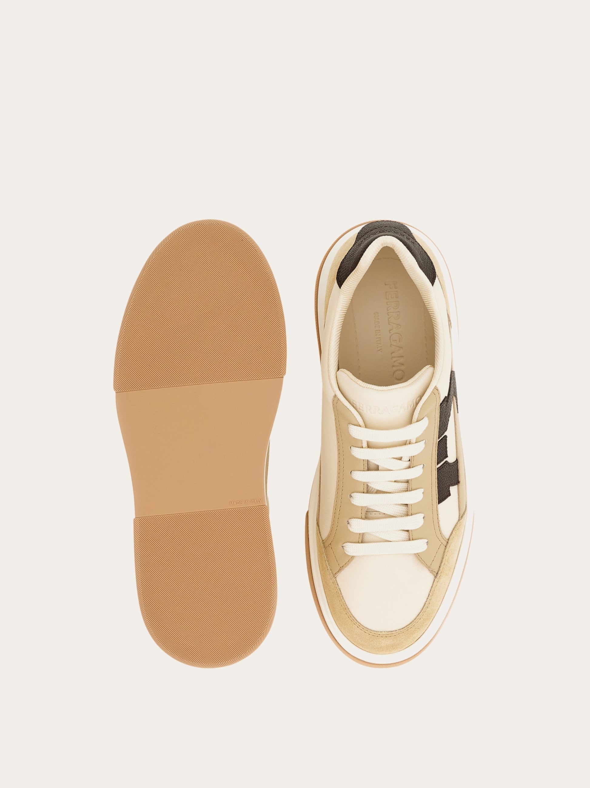 Low top sneaker with Gancini ornament - 6