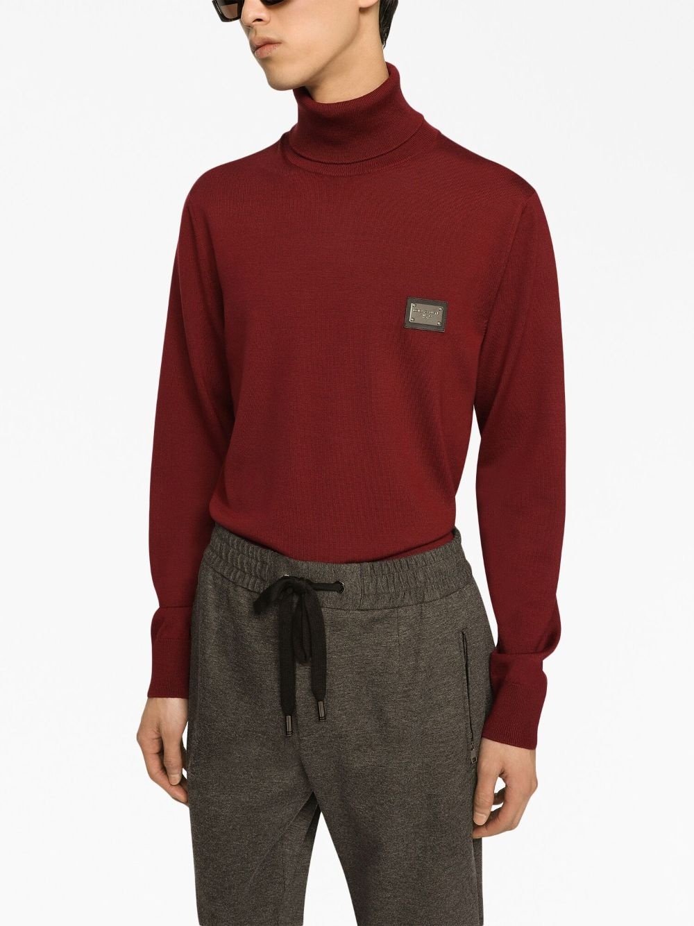 DG Essentials roll-neck wool jumper - 5