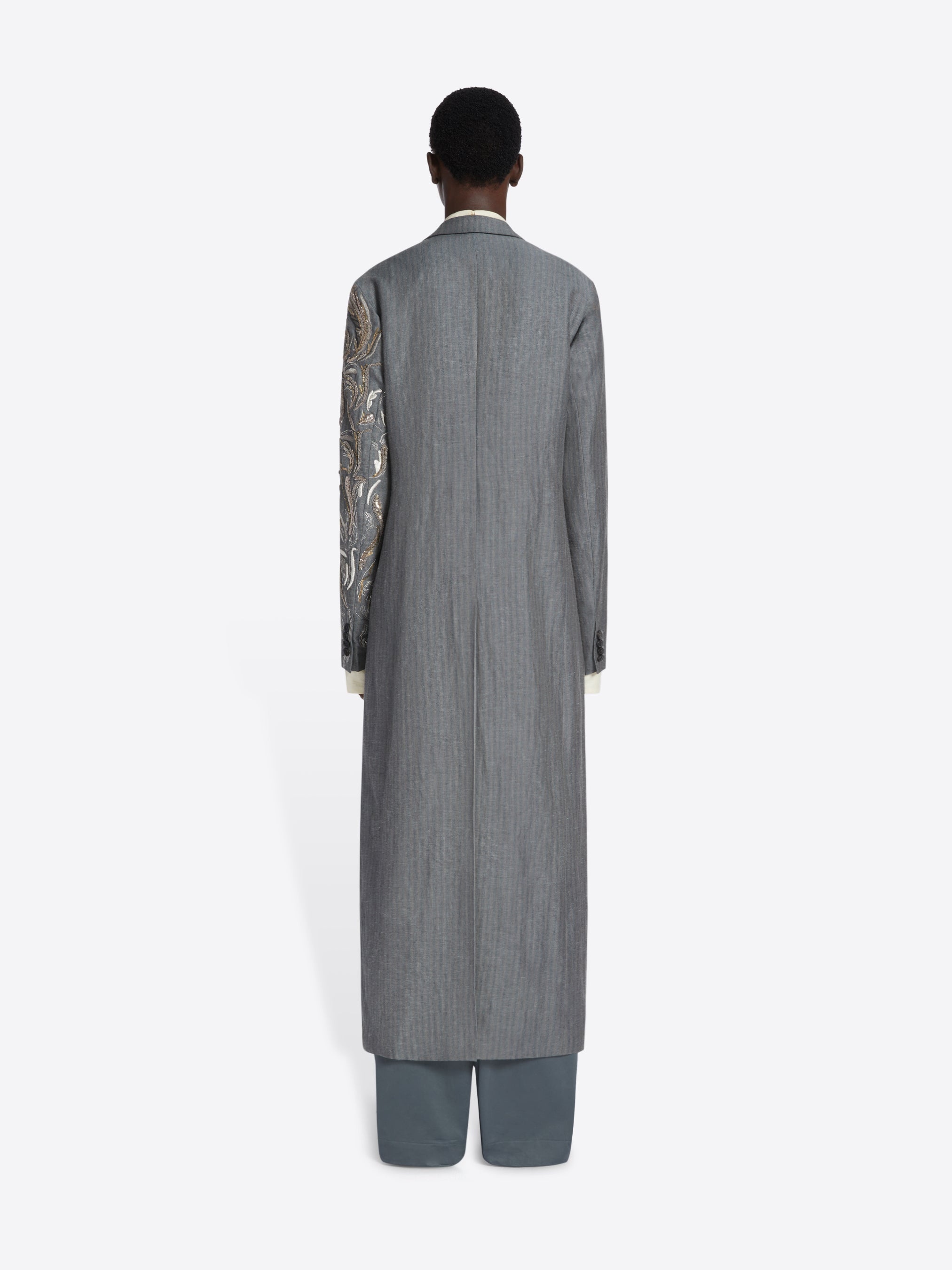 EMBELLISHED COAT - 4