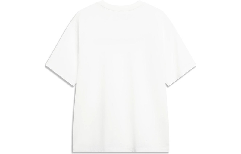 Li-Ning Li-Ning Logo Loose Fit T-shirt 'White' AHST723-7 outlook