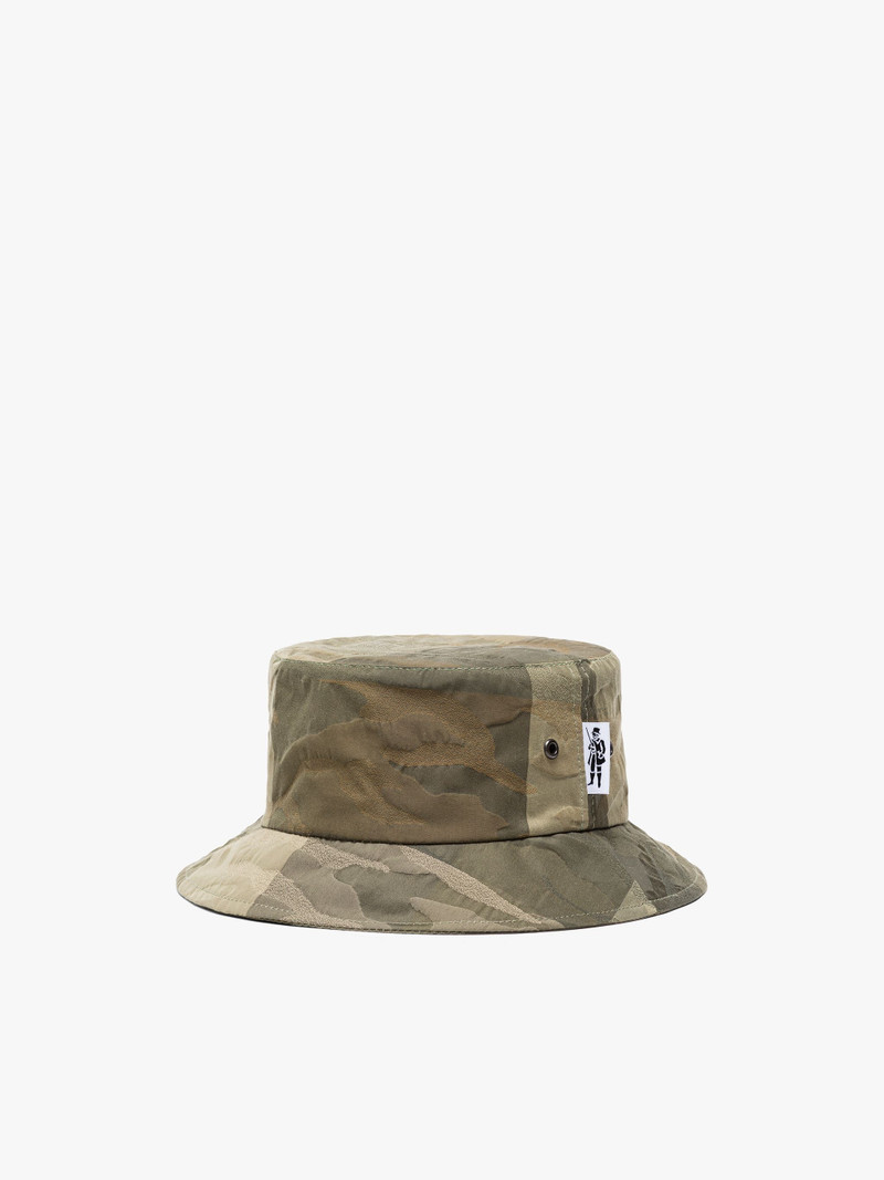 PELTING CAMO NYLON BUCKET HAT | ACC-HA05 1