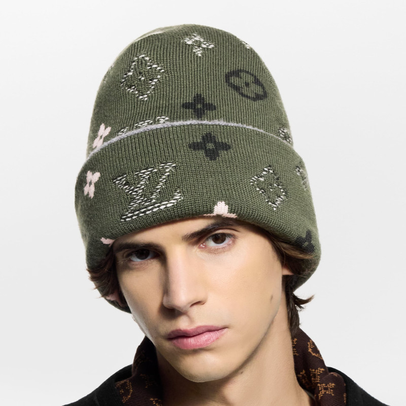 LV Crush Monogram Surplus Beanie 4