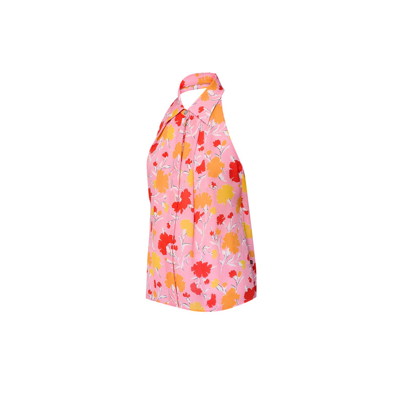 Louis Vuitton Carnation Print Tailored Halter Top outlook