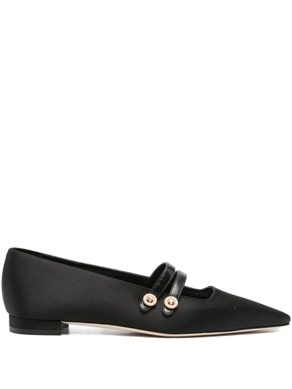 Polmana pointed-toe ballet flats - 1