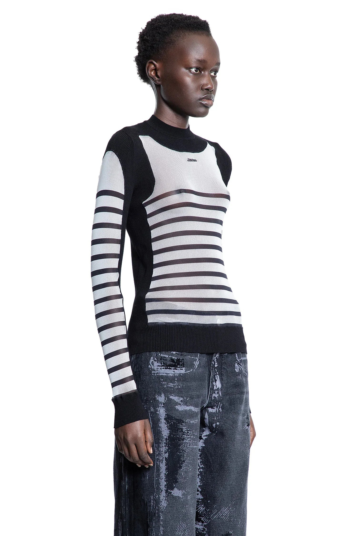 The-Bi-Material-Mariniere-Sweater - 2