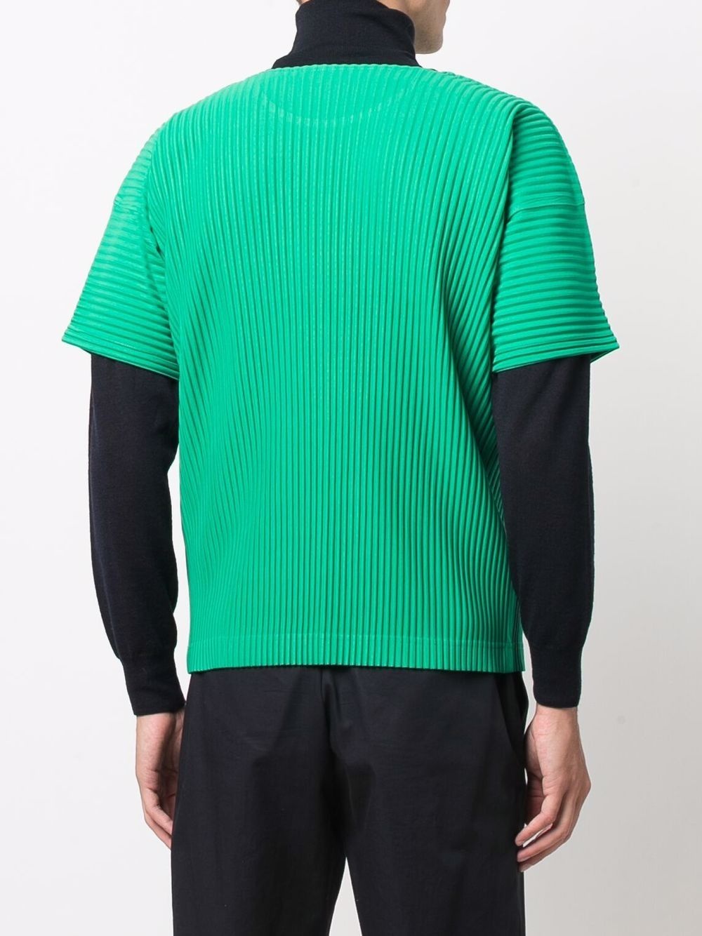 ribbed round-neck T-shirt - 4