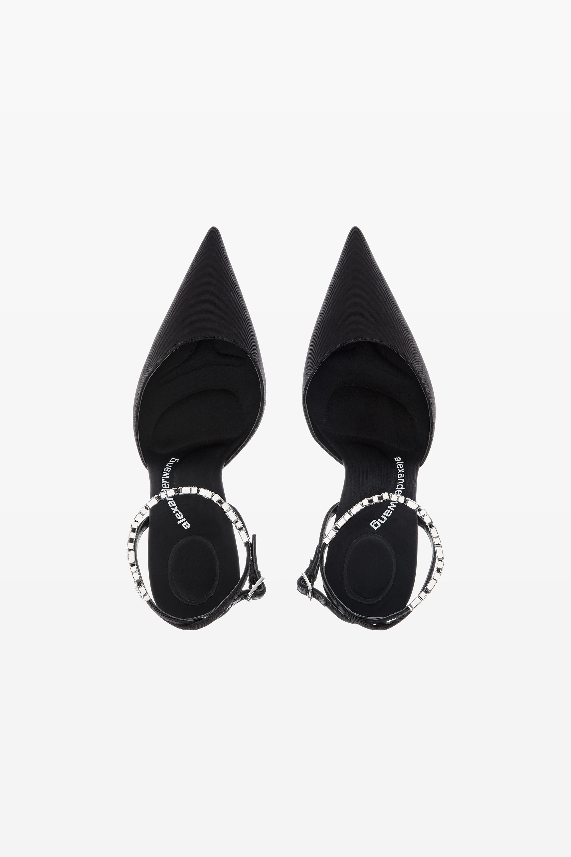 DELPHINE 105 LOGO STRAP PUMP IN VISCOSE - 5