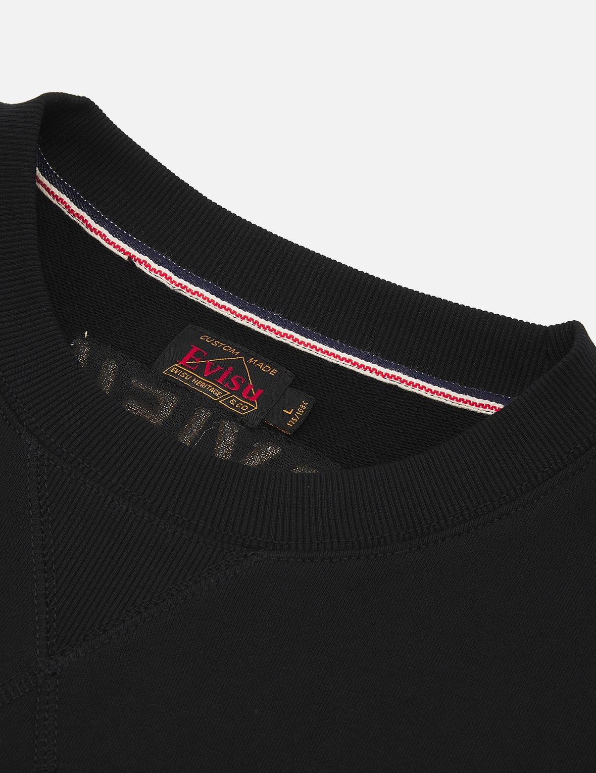BROCADE KAMON APPLIQUÉ AND DRAGON EMBROIDERED SWEATSHIRT - 7
