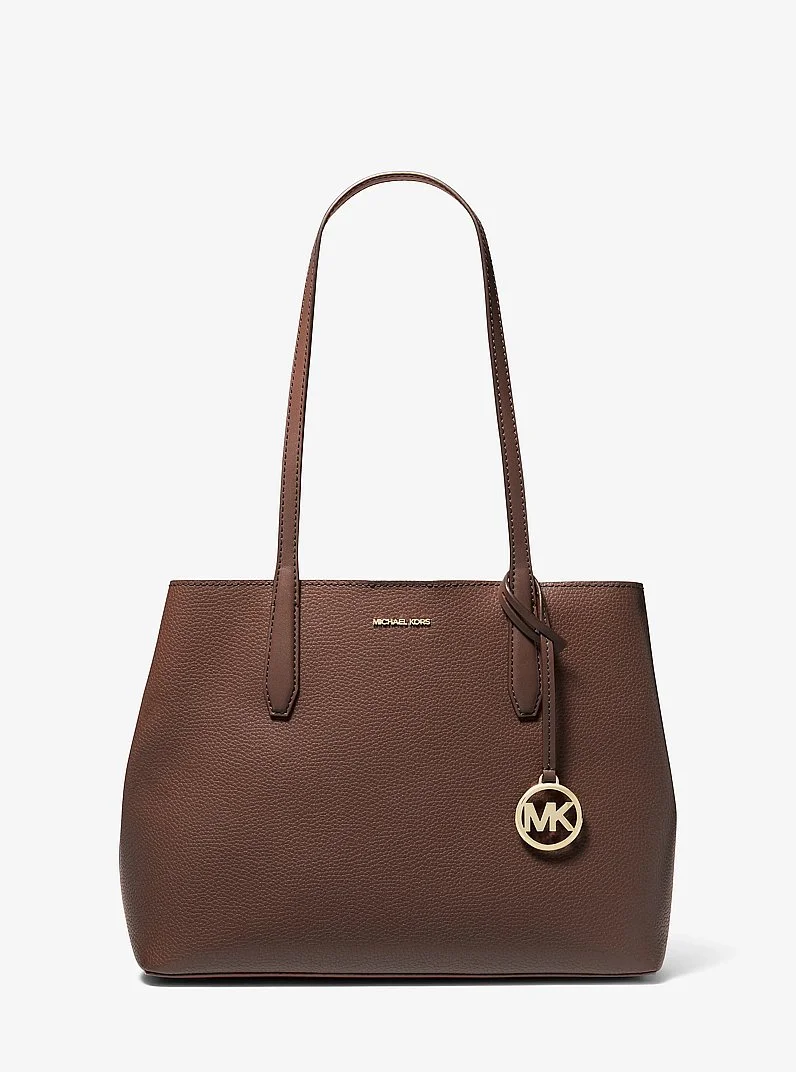 Avalon Medium Pebbled Leather Tote Bag - 1