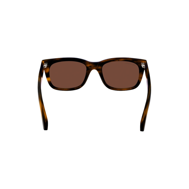 BALENCIAGA Men's Soho Square Xl Sunglasses in Havana outlook