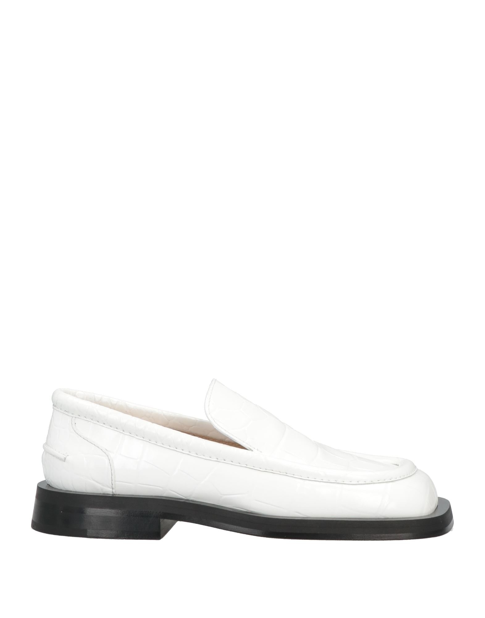 White Women's Loafers - 1