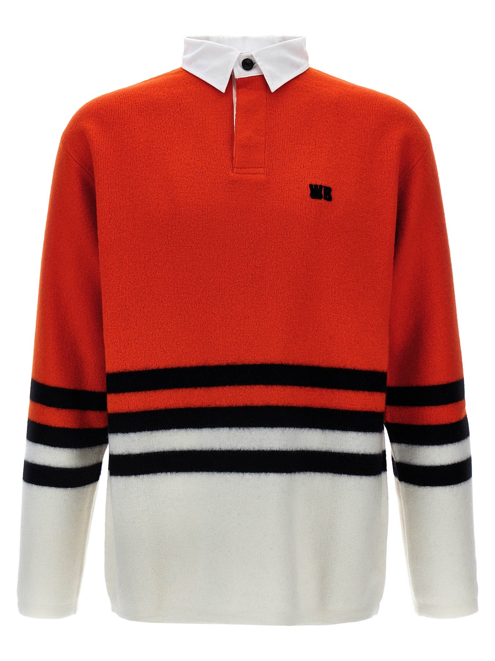 Wales Bonner Men 'Cypher' Polo Shirt - 1