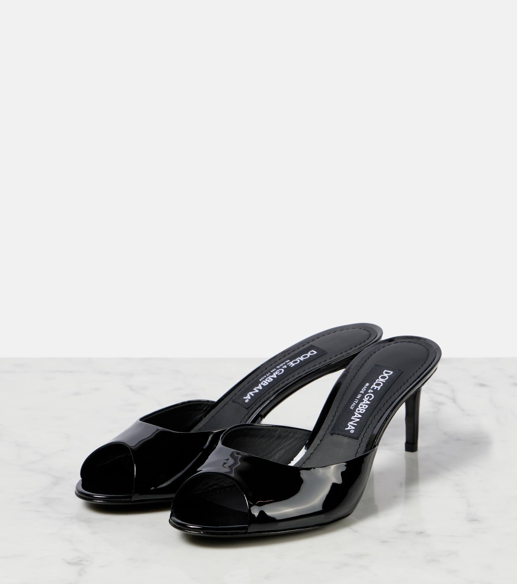 Patent leather sandals - 5