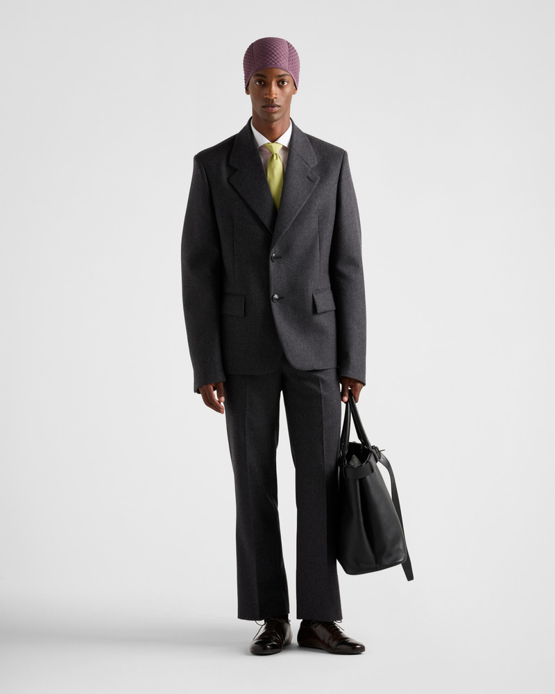 Prada Single-breasted wool jacket outlook