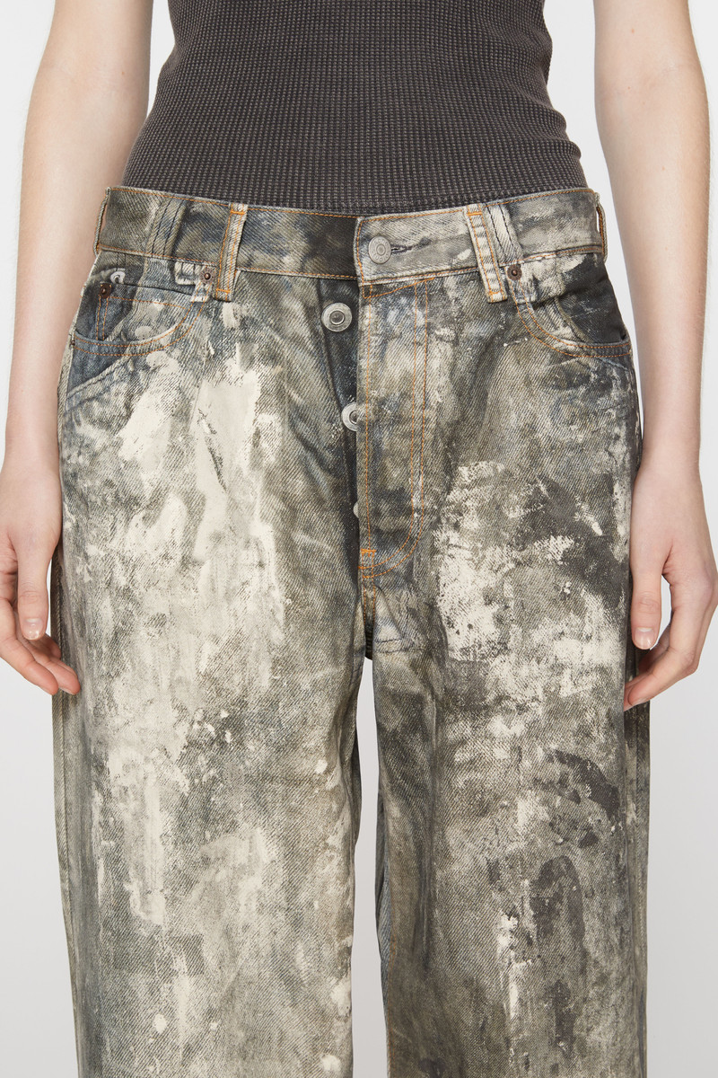 Loose fit trousers- 1981M - Cold grey 5