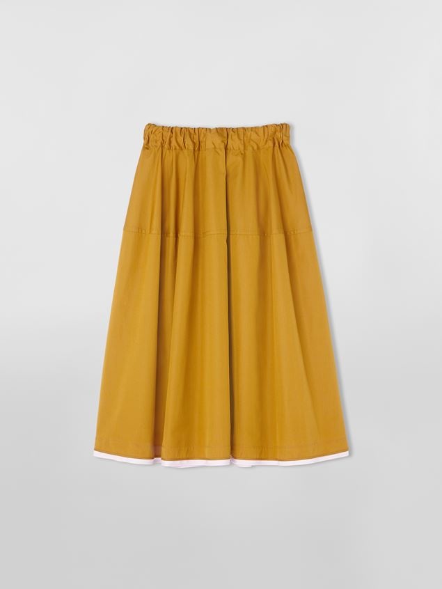 COTTON POPLIN BALLOON SKIRT - 1