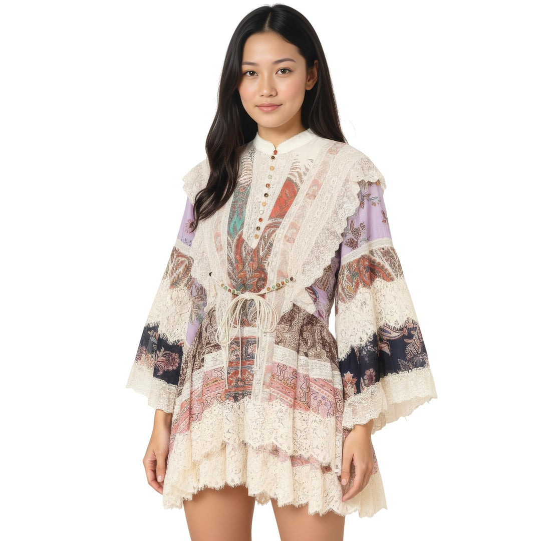 Rhiannon Billow Mini Dress - 2