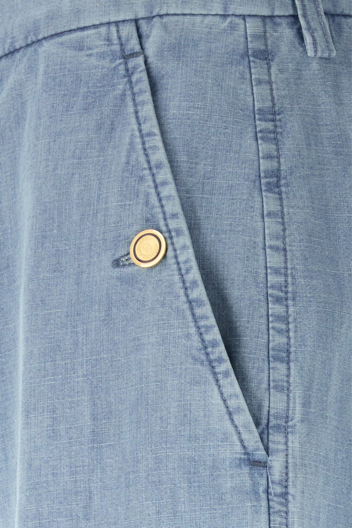 Light blue denim wide-leg jeans - 5