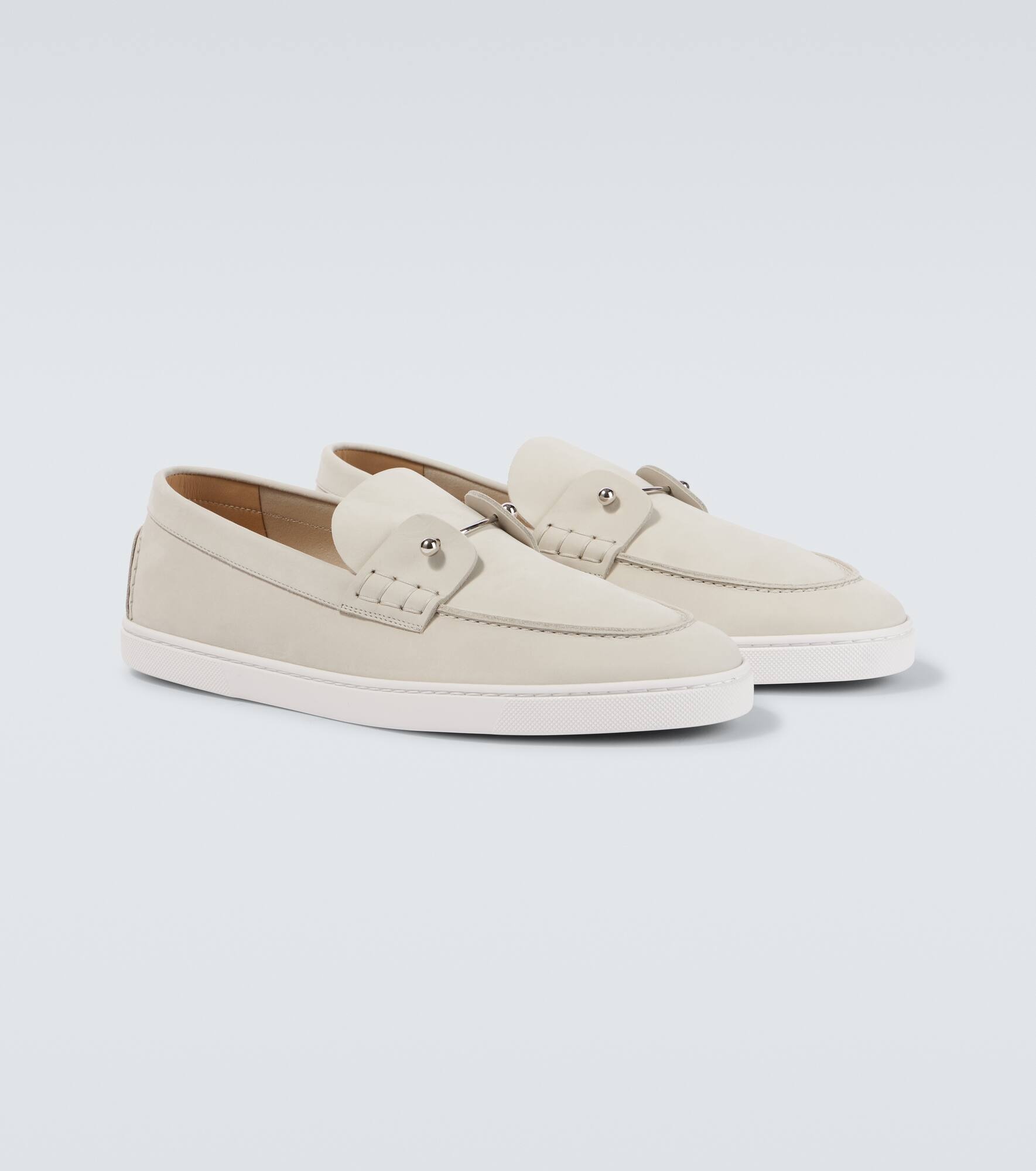 Chambeliboat leather slip-on shoes - 5