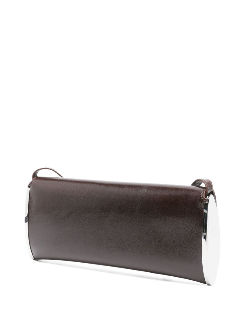 BENEDETTA BRUZZICHES Kate leather clutch bag outlook