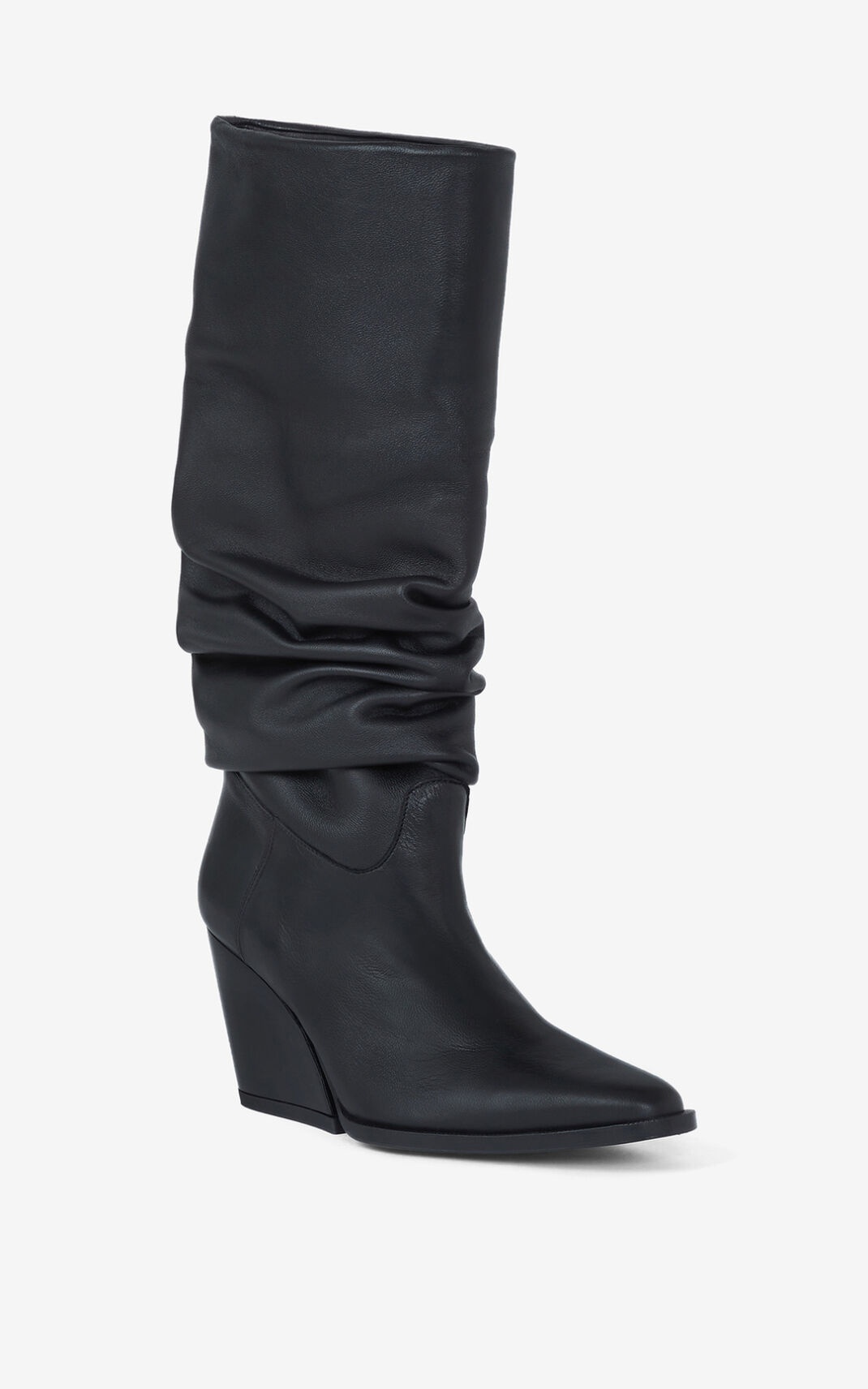 Billow high-heeled leather boots - 2