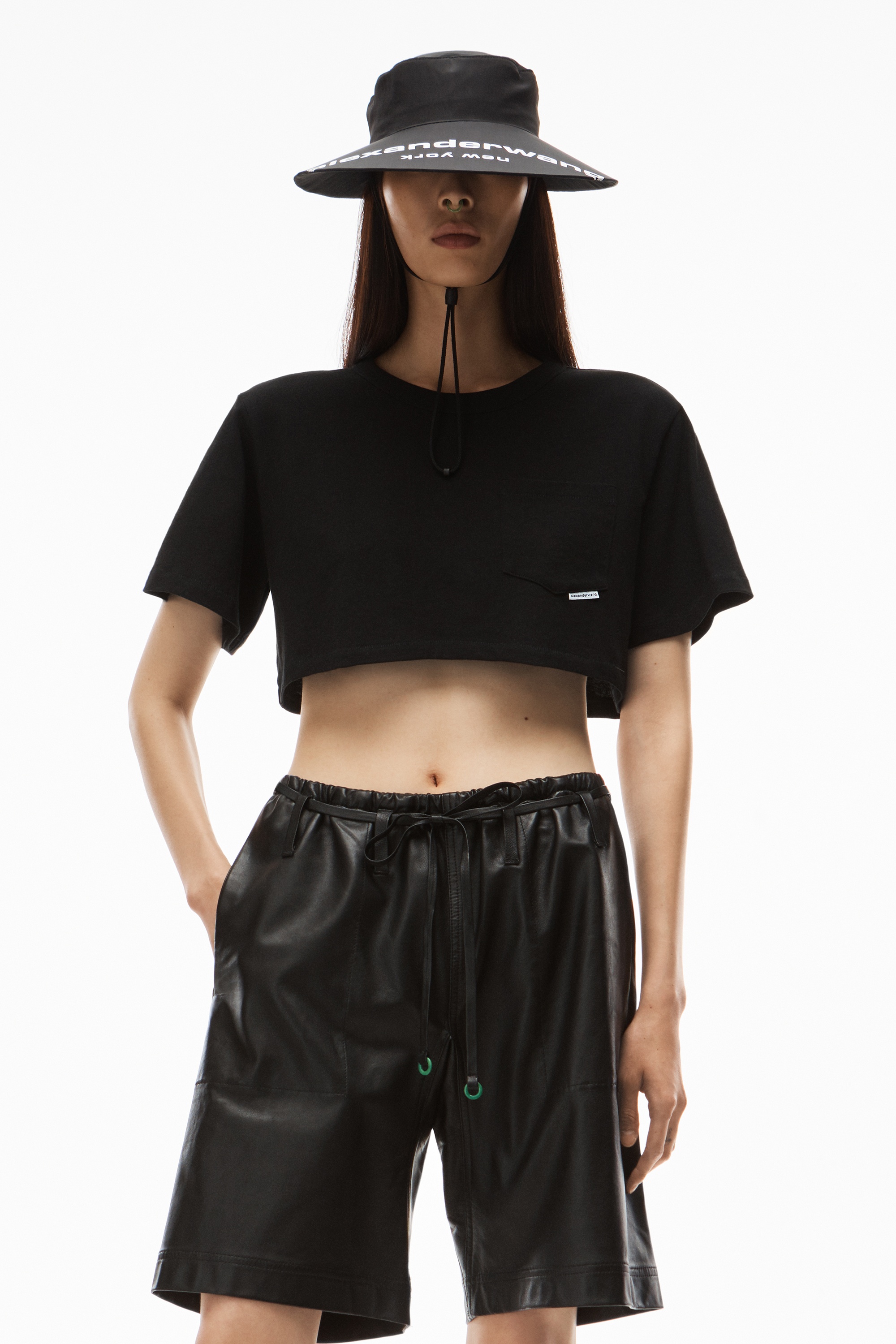 HIGH TWIST CROP TEE - 2