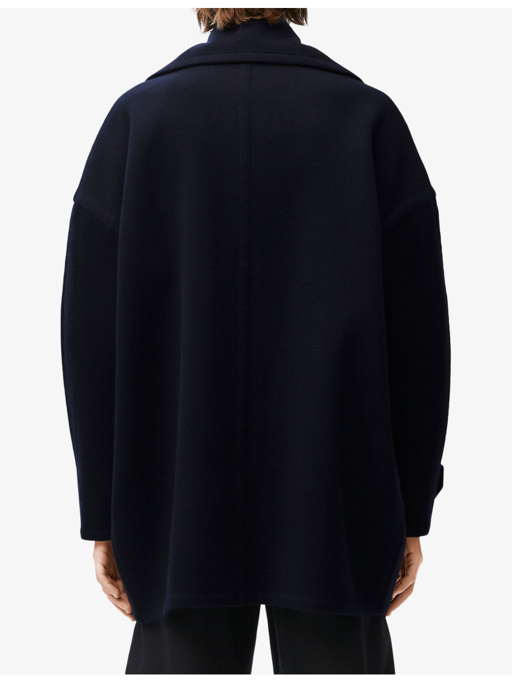 Pebble button-embellished wool coat - 4