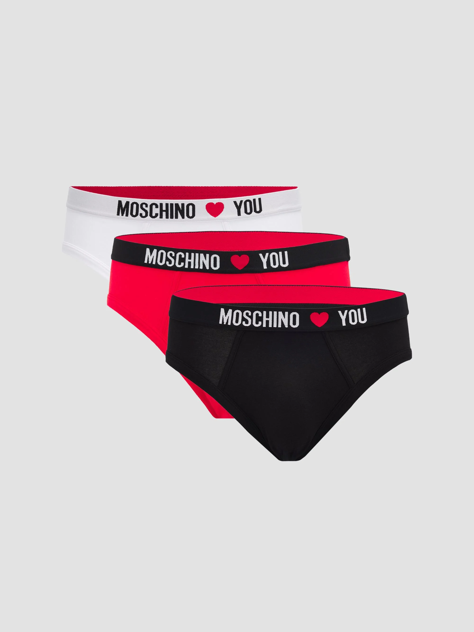 Men's My Valentine Stretch-Jersey Variety Brief 3-Pack - Multi - 1