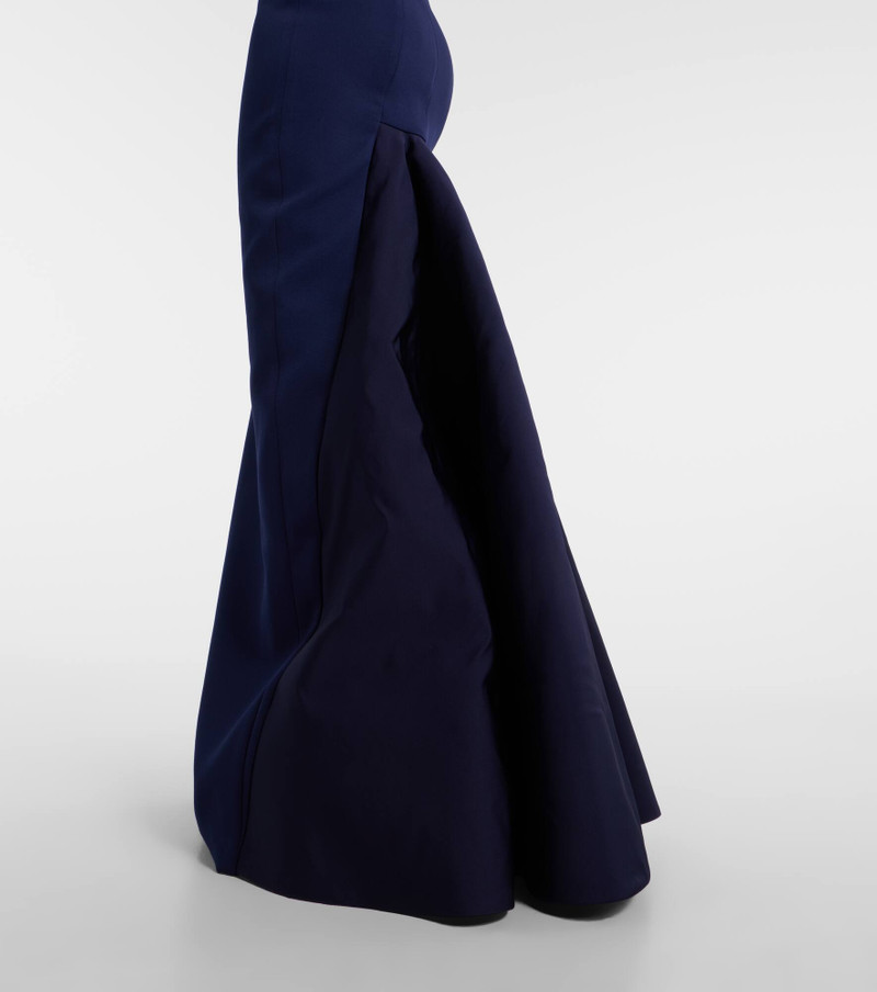Sloane embellished crêpe gown 5