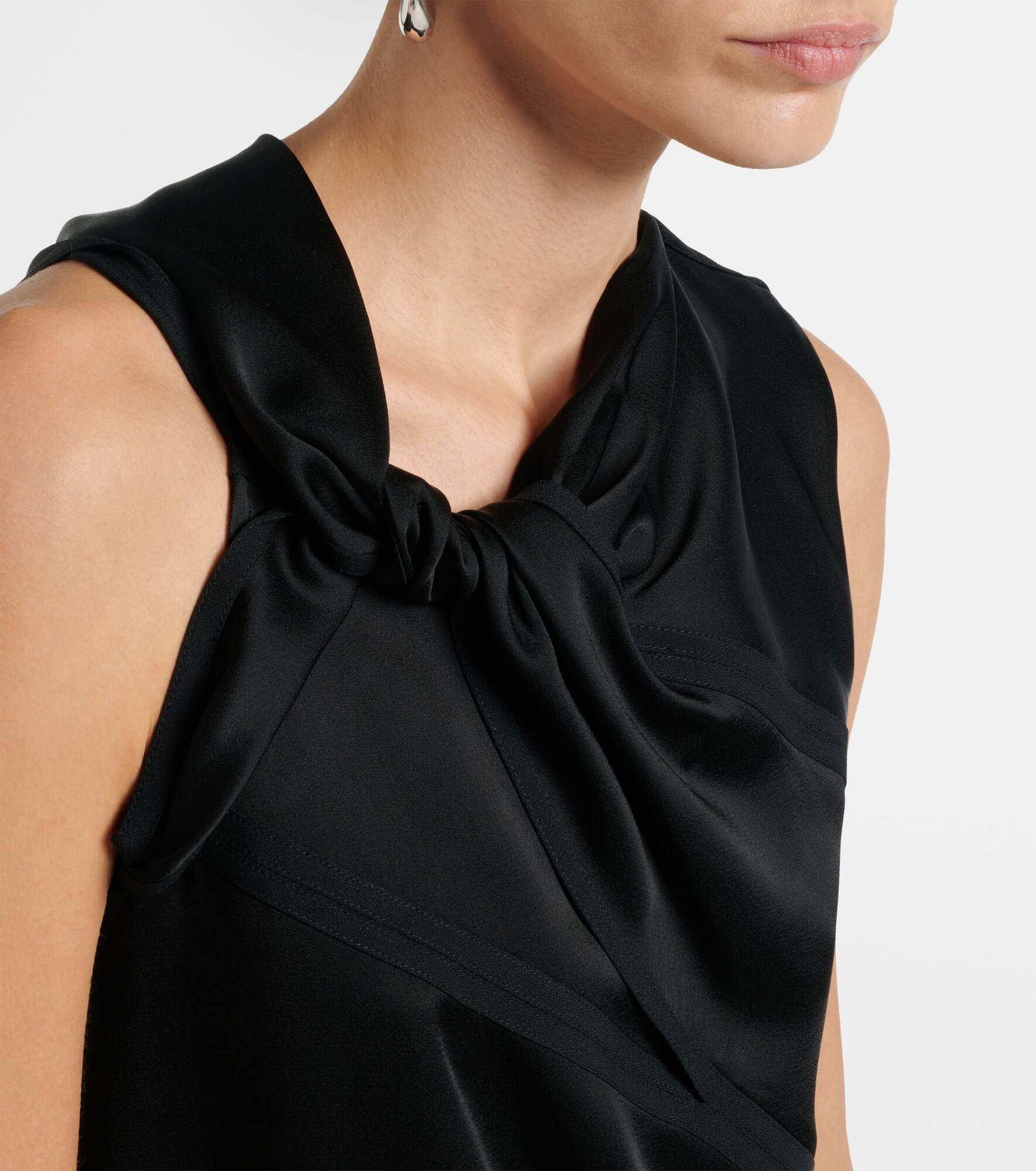 Asymmetric satin top - 4