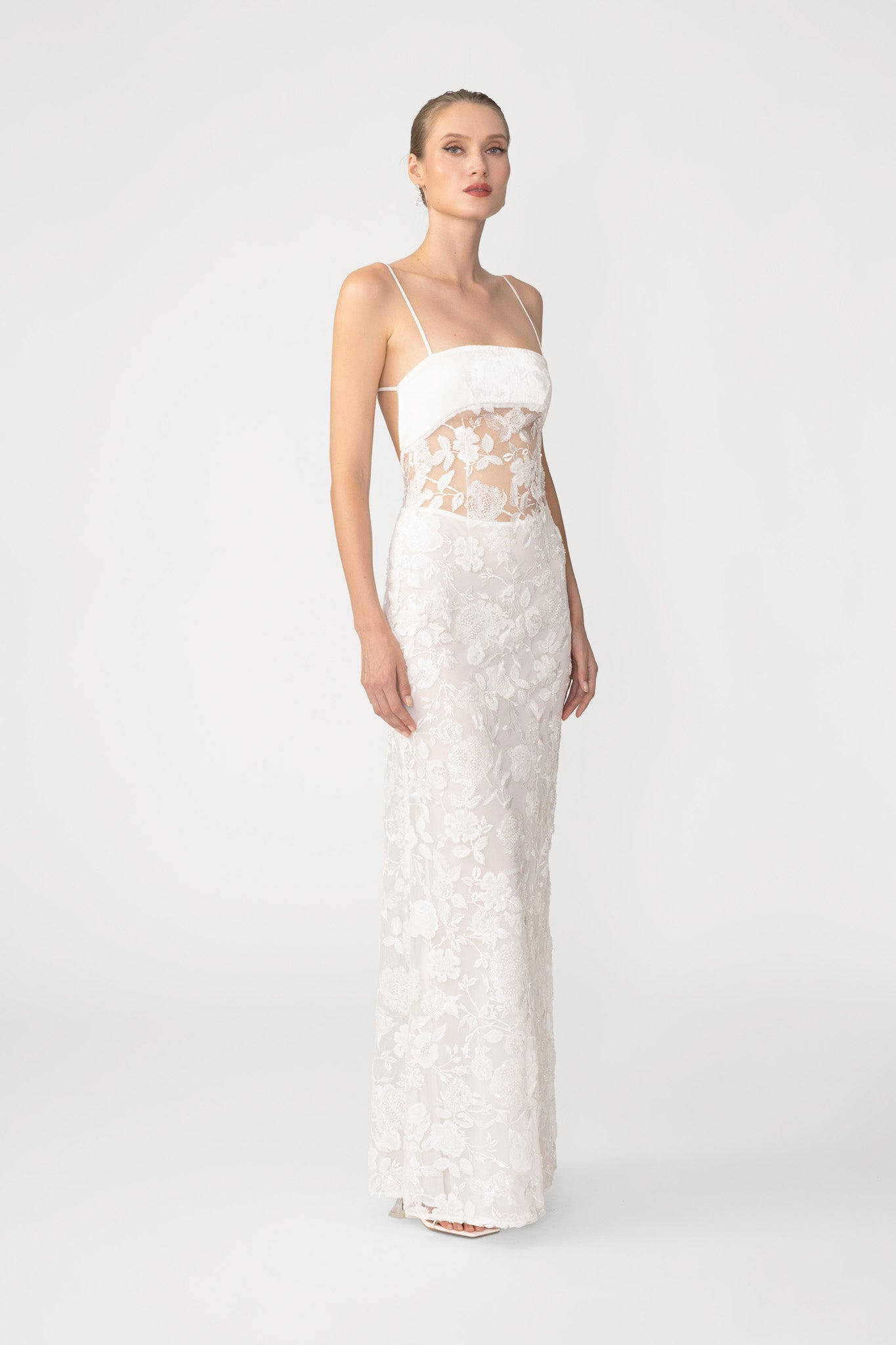 FIONA EMBROIDERED GOWN - 3