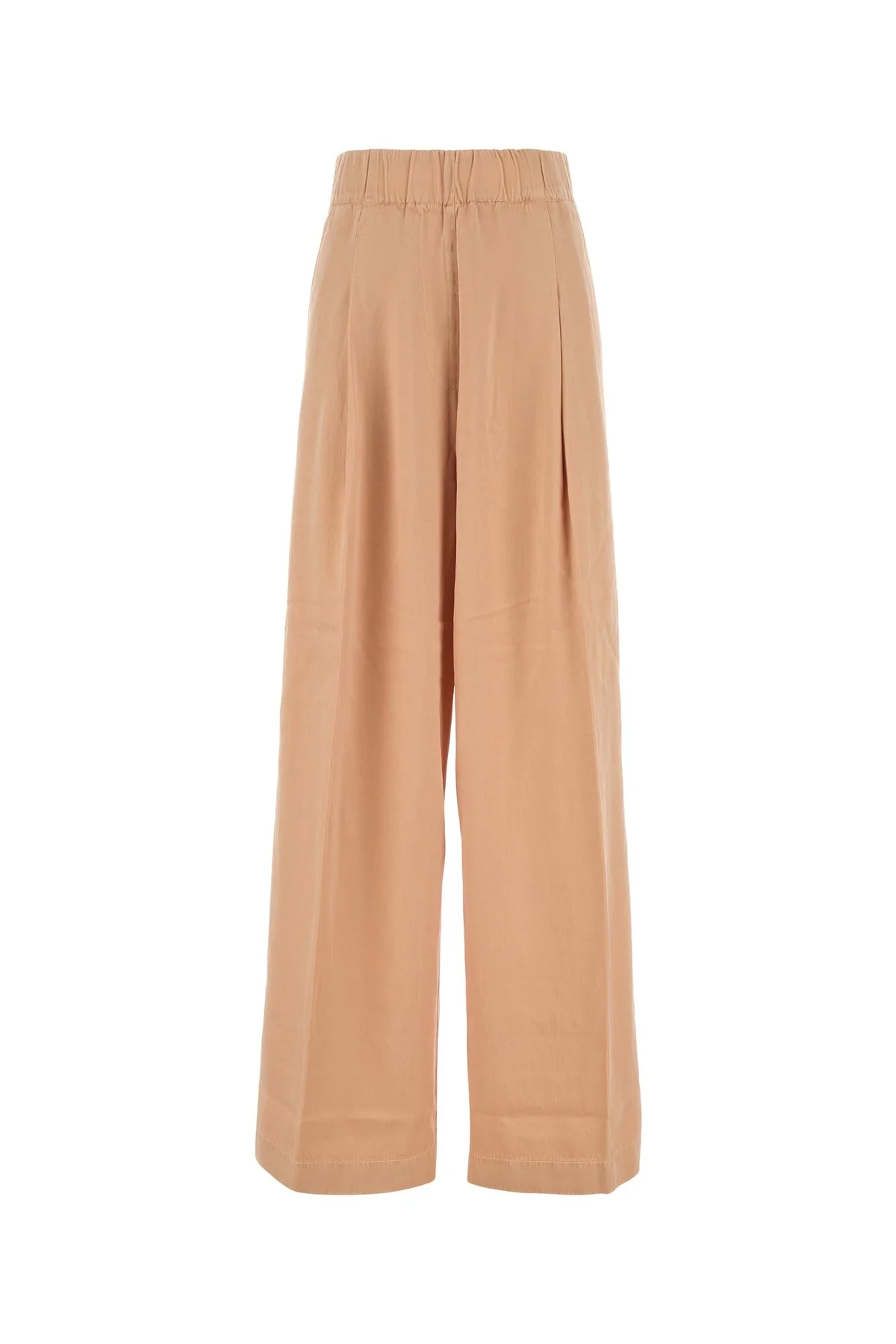Salmon cupro blend Pila wide-leg pant - 1