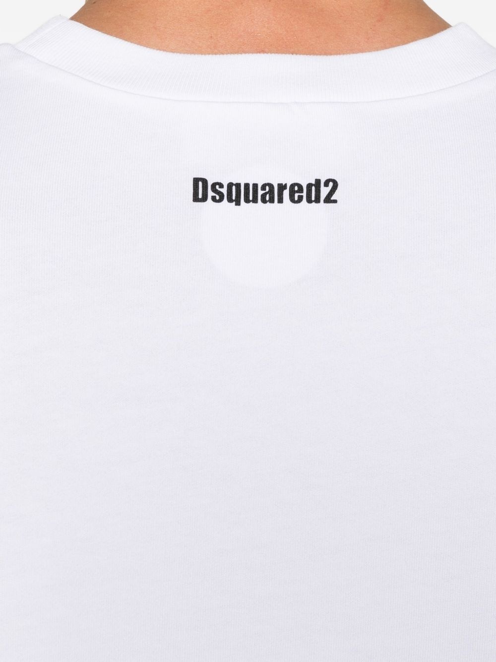logo-print cotton T-shirt - 4