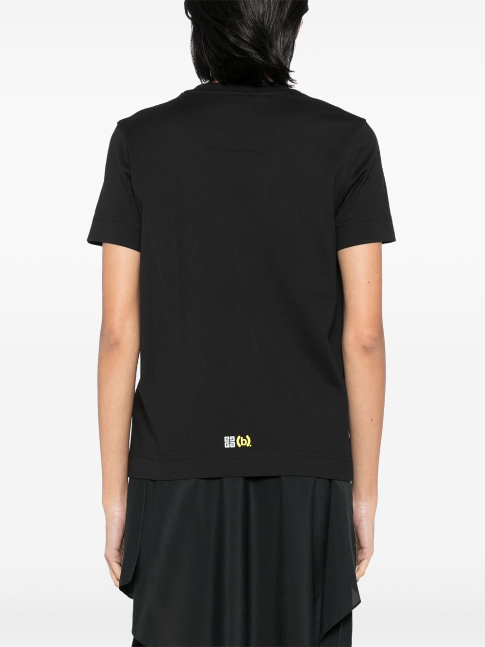 logo print T-shirt - 4