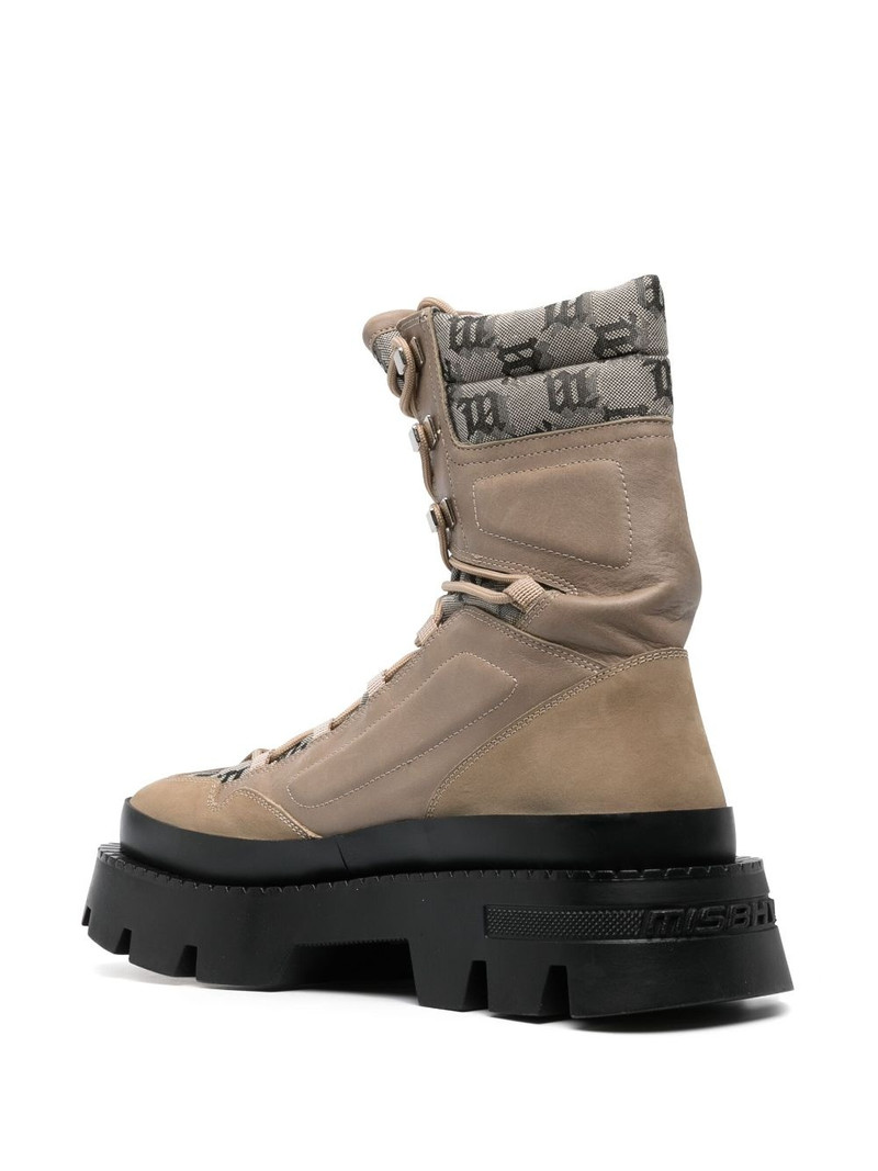Ibiza jacquard-monogram boots 3