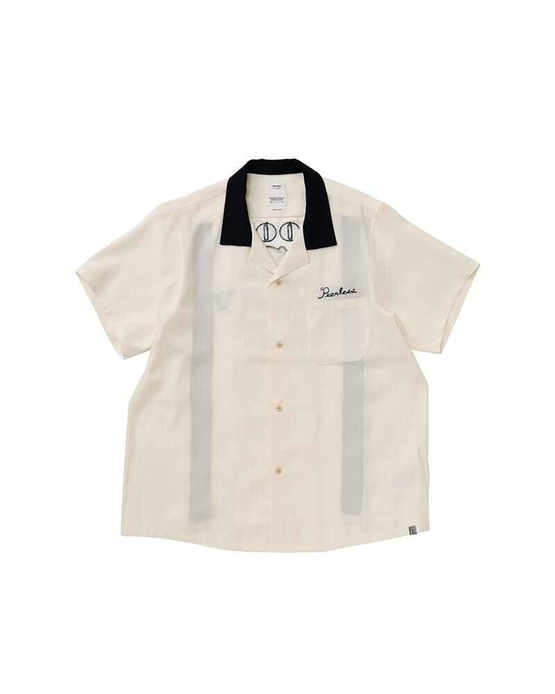 HACKING SHIRT S/S (실크) IVORY - 1