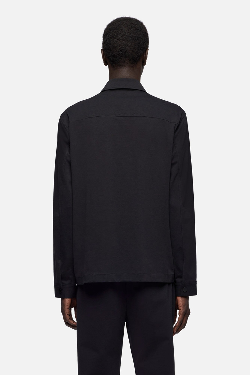 OVERSHIRT in Luxe Performance Knit Black 5