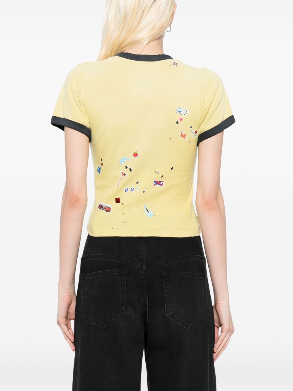 graphic print T-shirt - 4