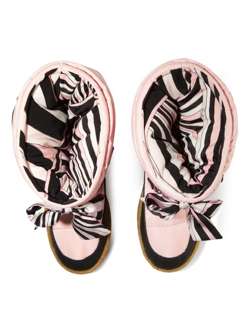 Iride-print snow boots - 5