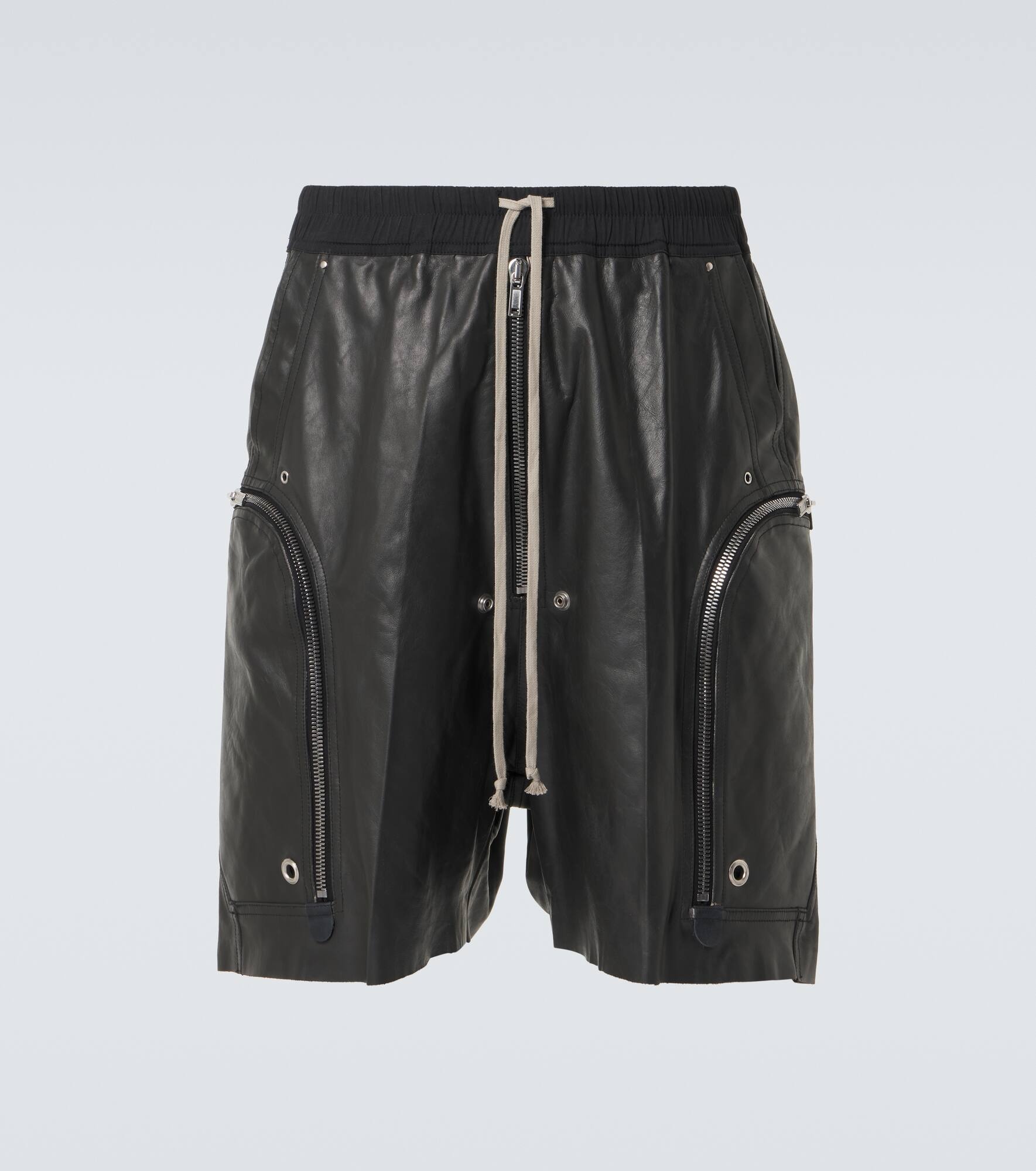 Leather shorts - 1